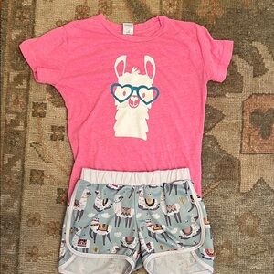Pink Llama Kid’s Set